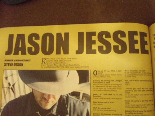 JASON JESSEEさんの事。